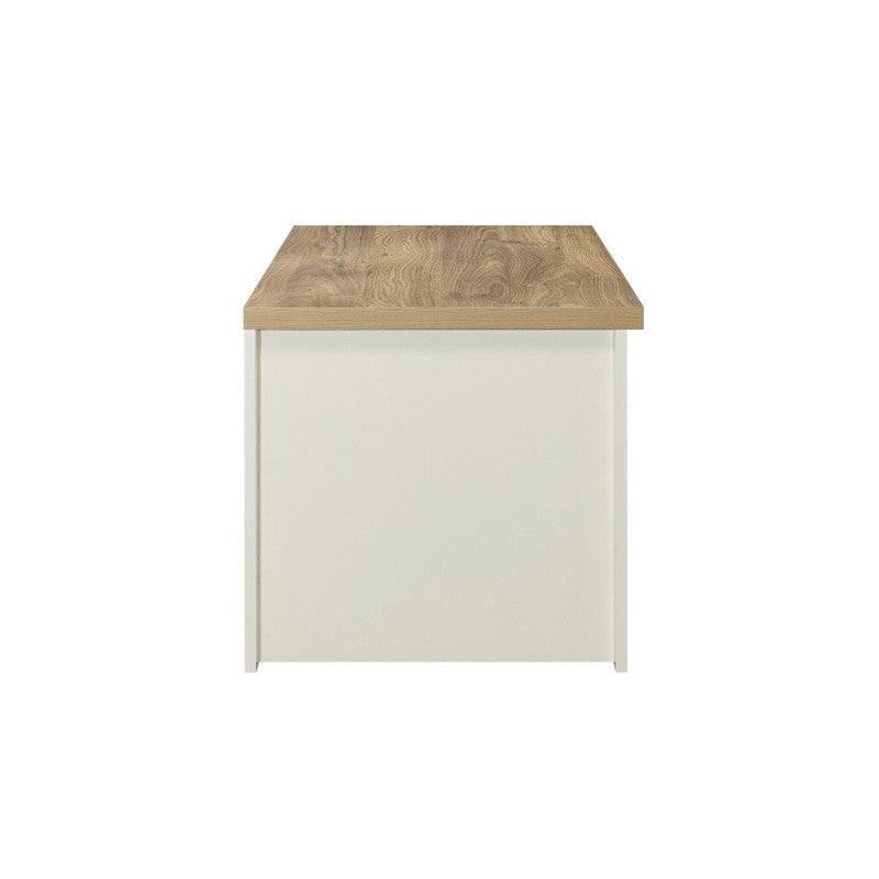 Highgate 2 Drawer Coffee Table - Navy, Cream, Grey - UK Online Furniture