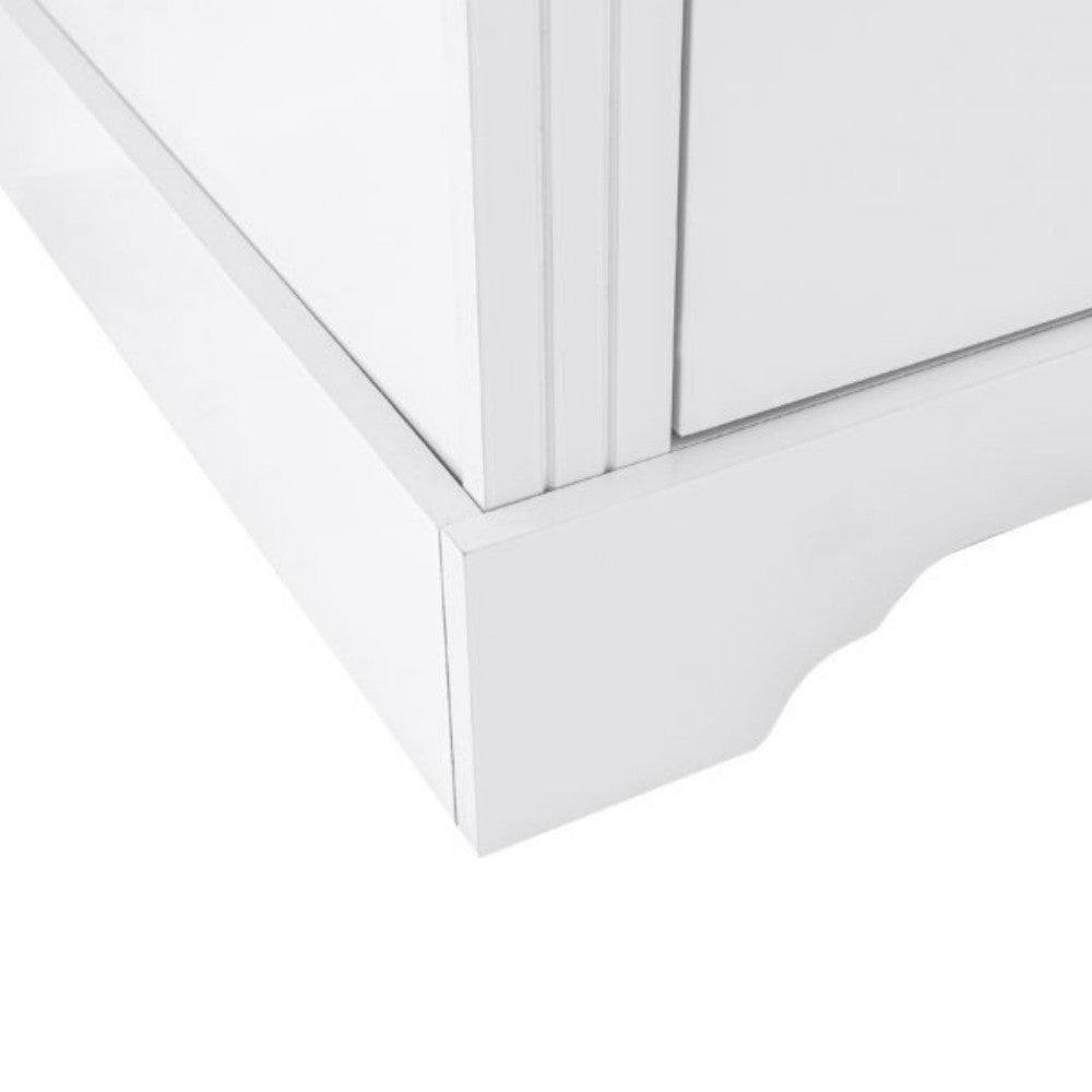 Toledo 2 Door Wardrobe in White or Black - UK Online Furniture