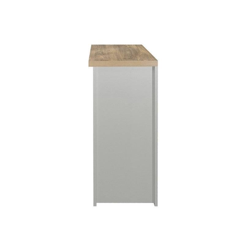 Highgate 2 Drawer Console Table - Navy, Cream, Grey - UK Online Furniture