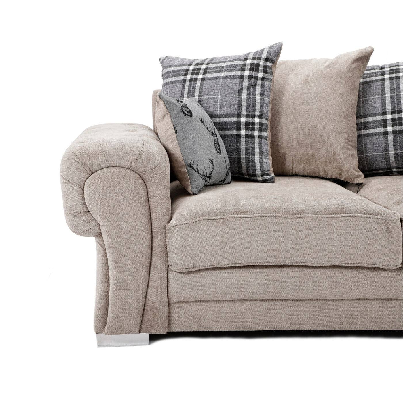 Verona Scatter Back 2C2 Corner Sofa 5 Seater - UK Online Furniture