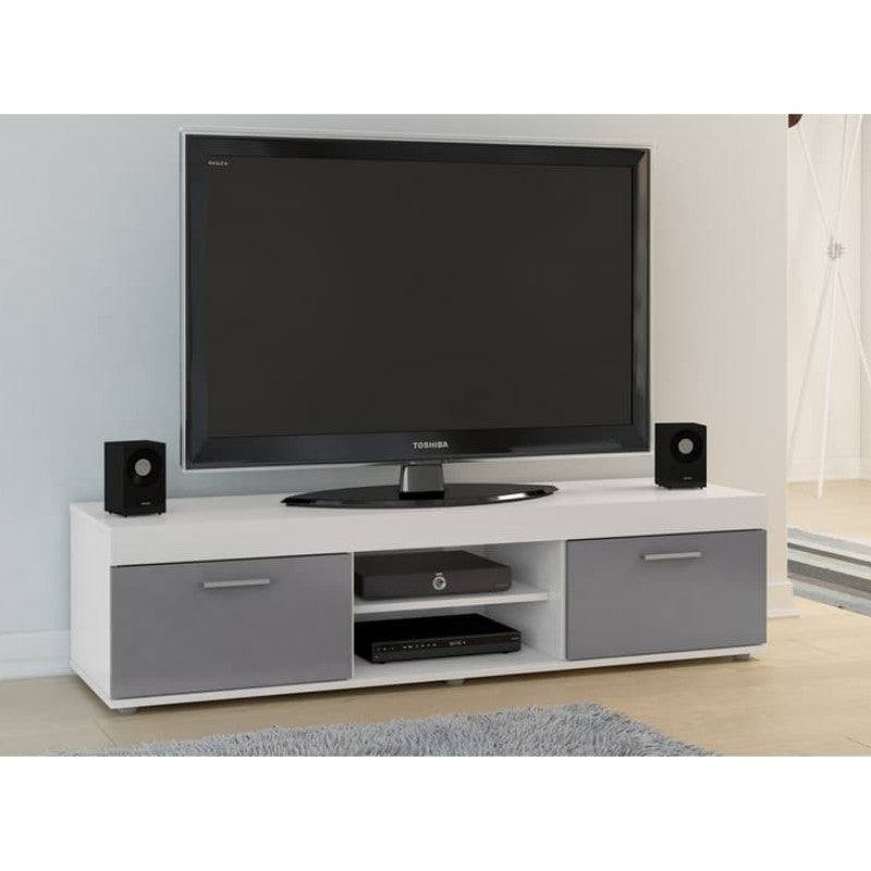 Edgeware TV Unit - Black, Brown & Black, White, Grey & White - UK Online Furniture