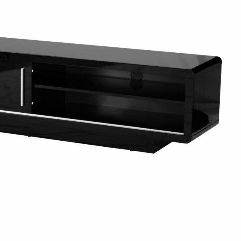 Newham Modern TV Stand - Black & White, Black, Brown - Large - UK Online Furniture