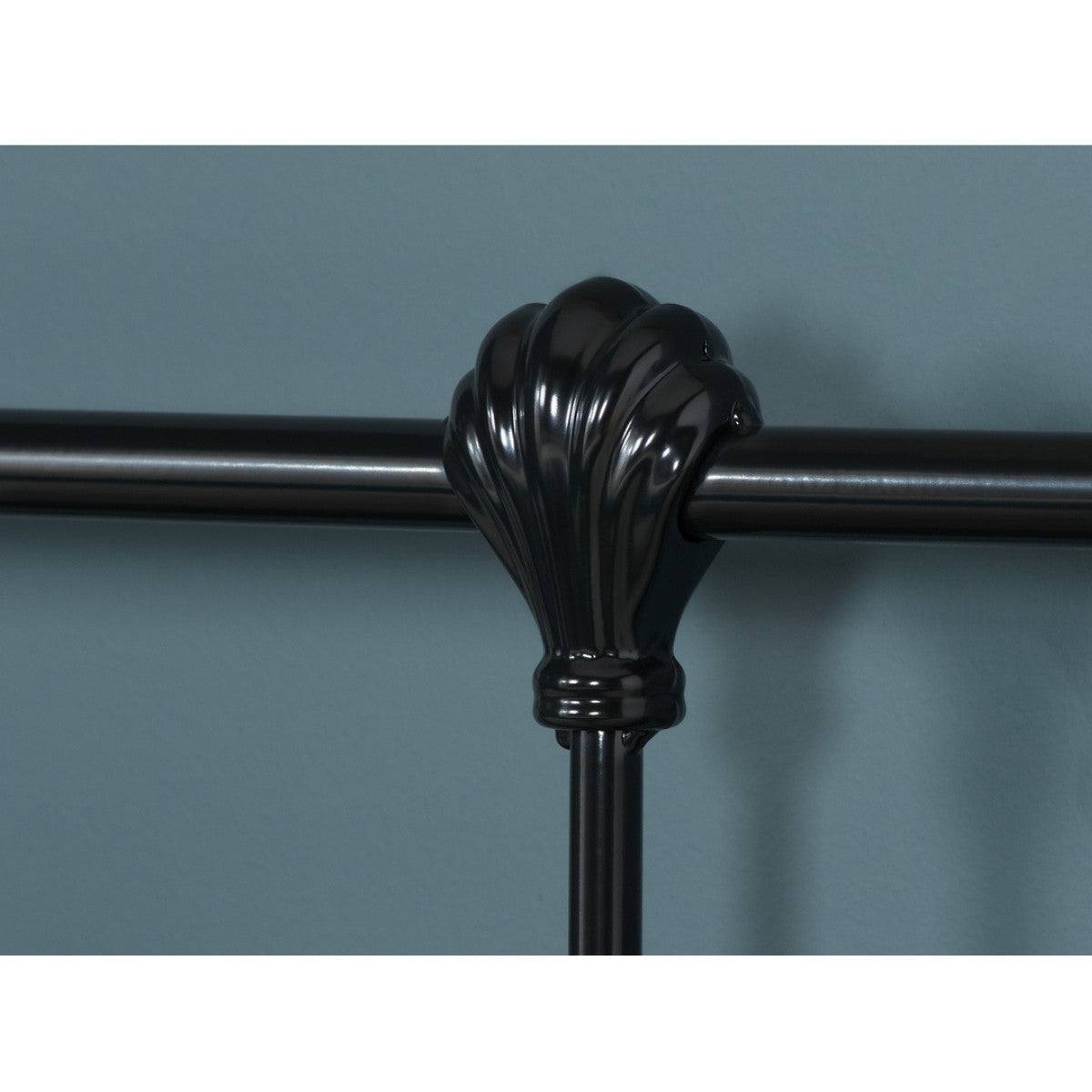 Atlas Black Metal Bed - Single, Queen, Double - UK Online Furniture