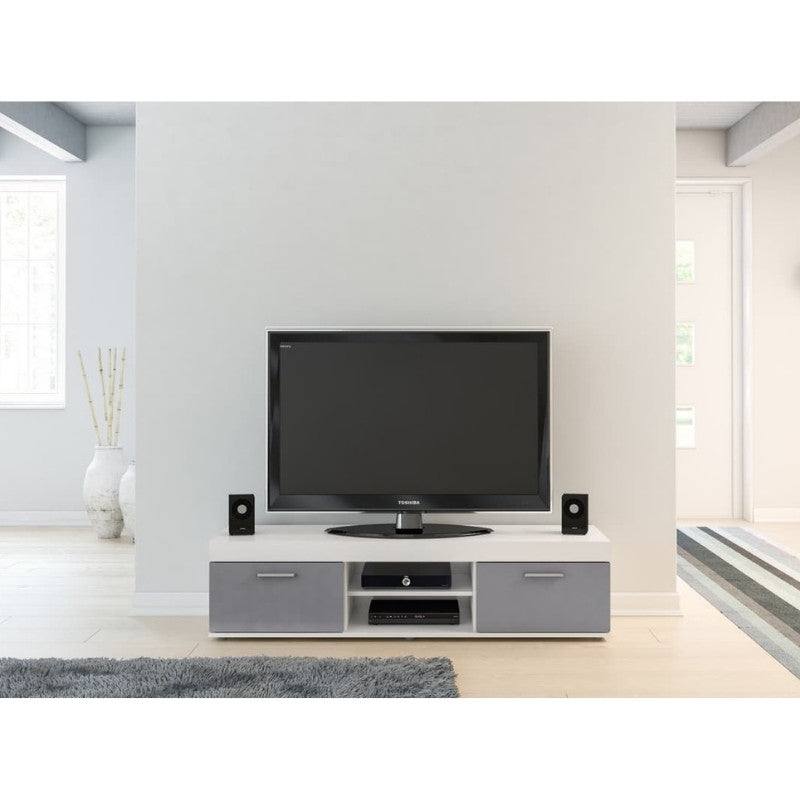 Edgeware TV Unit - Black, Brown & Black, White, Grey & White - UK Online Furniture