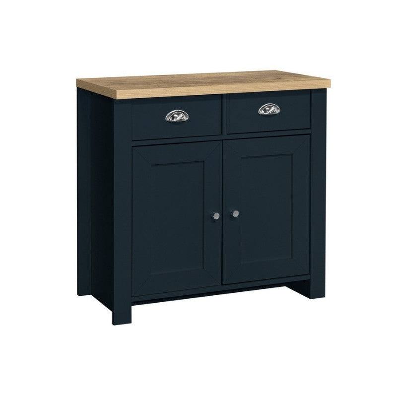 Highgate 2 Door 2 Drawer Sideboard - Cream, Navy, Grey - UK Online Furniture
