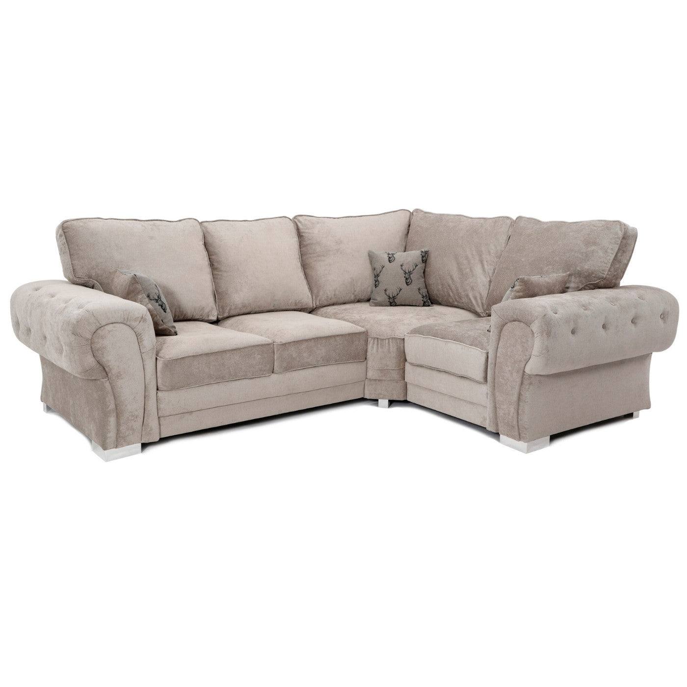 Verona Full Back Left or Right Corner Sofa 4 Seater - UK Online Furniture