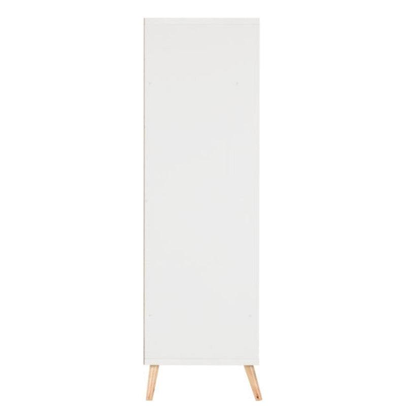Nordic 3 Door 3 Drawer Wardrobe in Beige - UK Online Furniture