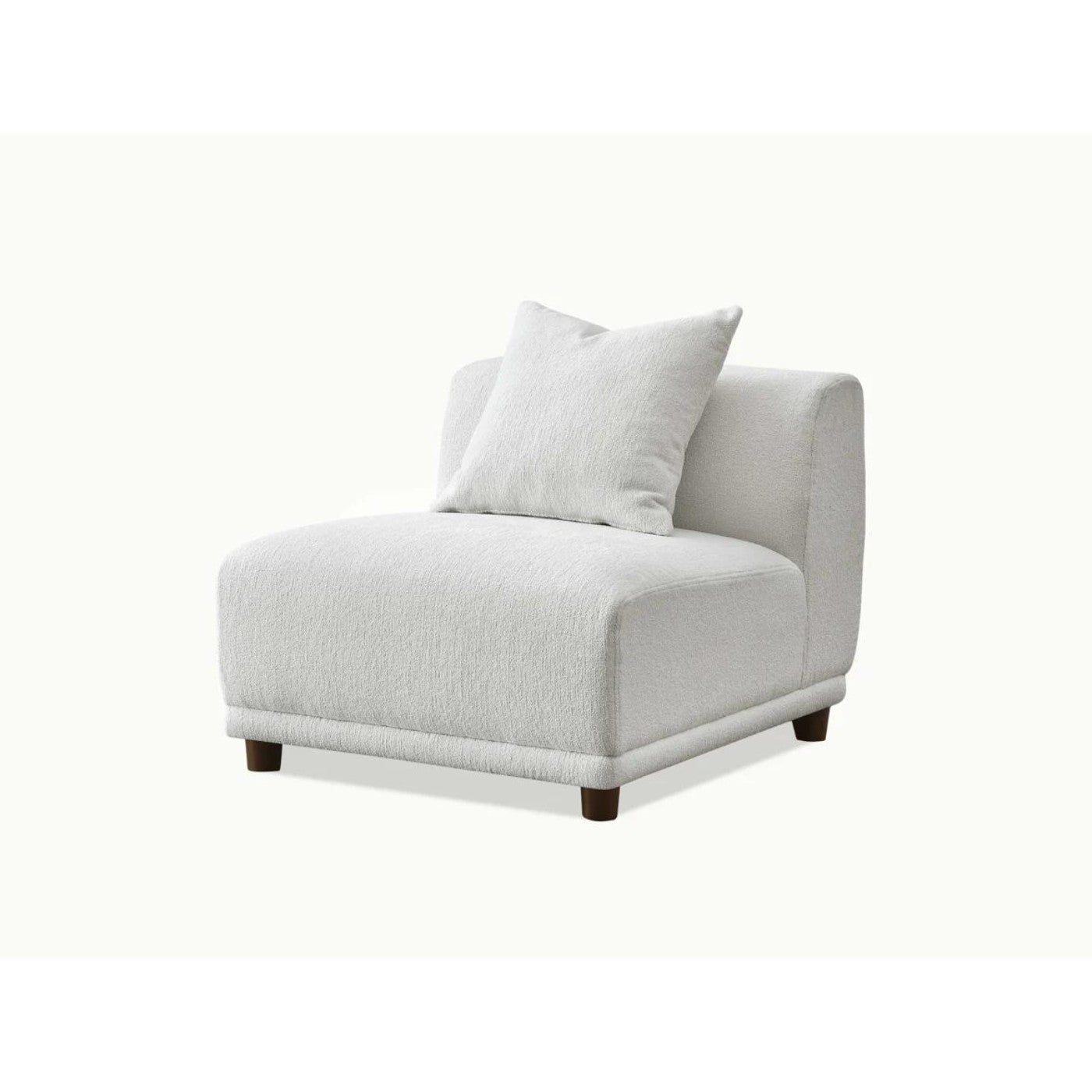 Lottie Modular Corner Sofa in Cream White - UK Online Furniture