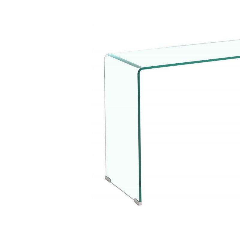 Angola Glass Hallway Console Table - UK Online Furniture