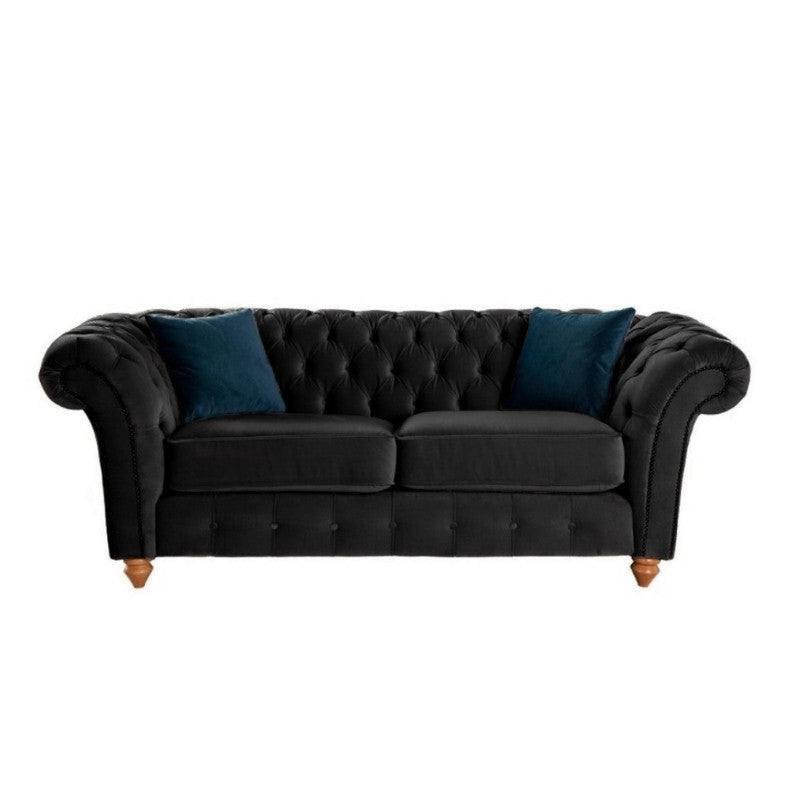Bespoke Winchester Chesterfield 3+2 Sofa Set - Blue, Grey, Silver, Black, Green, Mustard - UK Online Furniture
