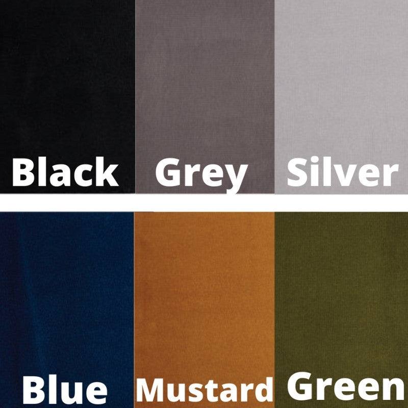 Bespoke Winchester Corner Sofa - Grey, Silver, Blue, Black, Mustard, Green - UK Online Furniture