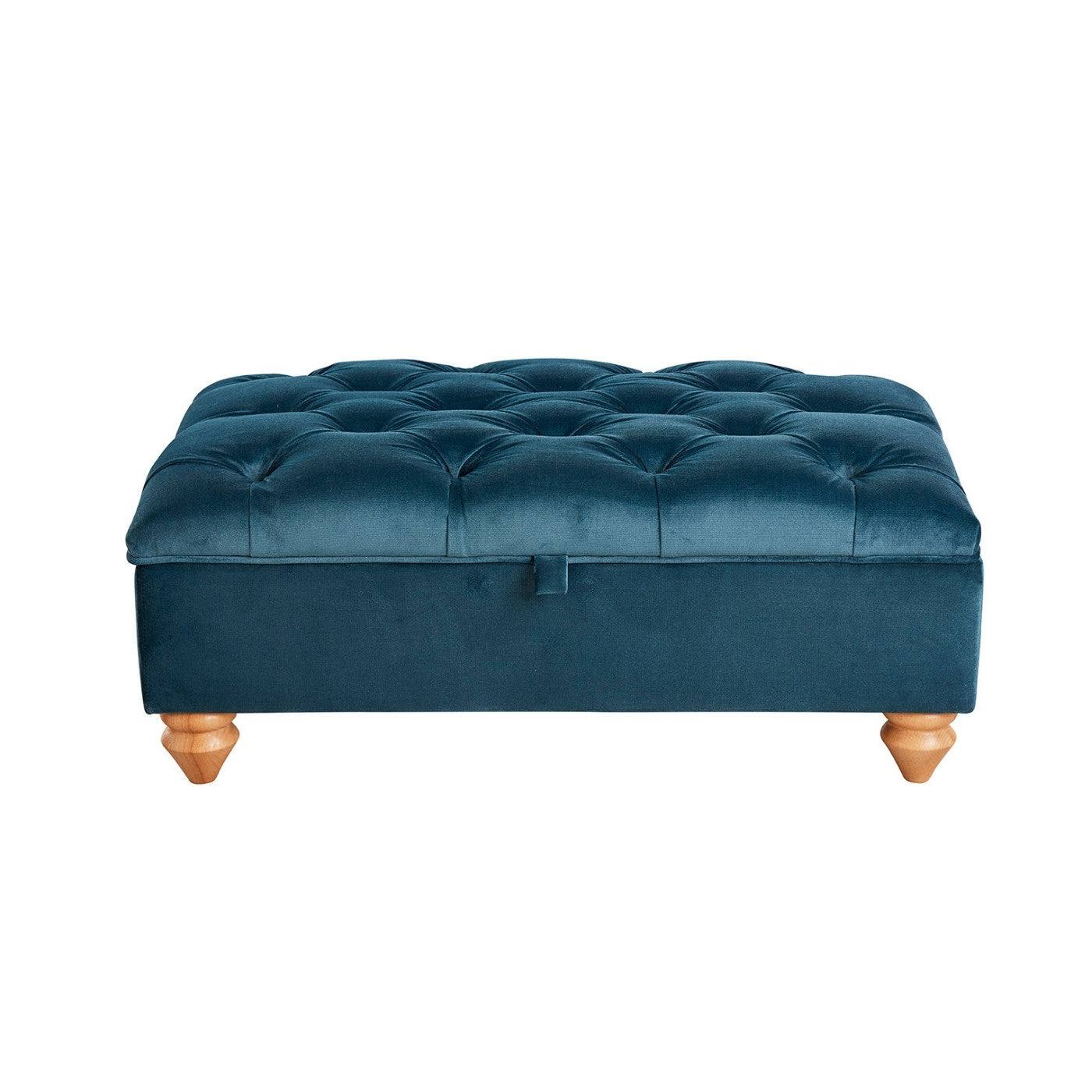 Bespoke Winchester Chesterfield 3+2 Sofa Set - Blue, Grey, Silver, Black, Green, Mustard - UK Online Furniture