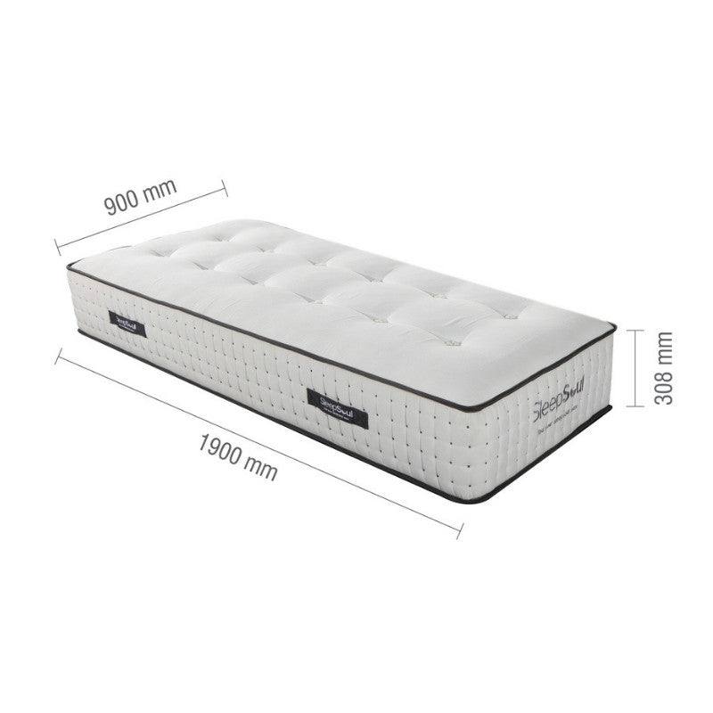 Sleep Soul Harmony Mattress With a Thick Layer of Convoluted Foam - UK Online Furniture