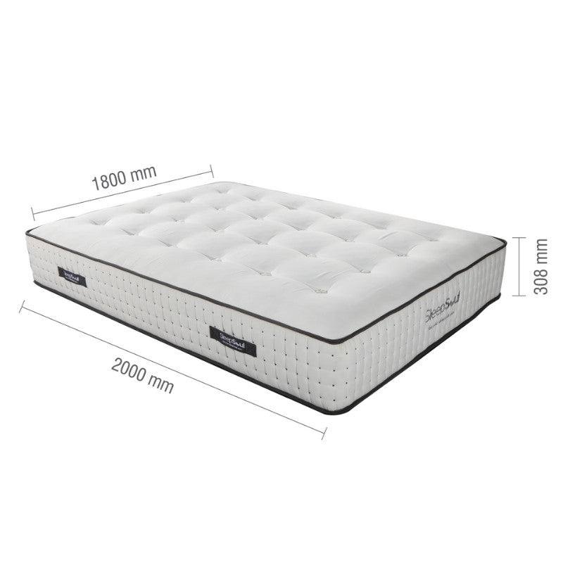 Sleep Soul Harmony Mattress With a Thick Layer of Convoluted Foam - UK Online Furniture