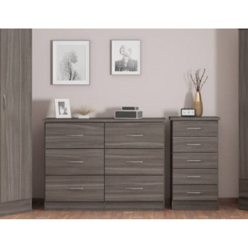 Nevada 6 Drawer Chest - UK Online Furniture