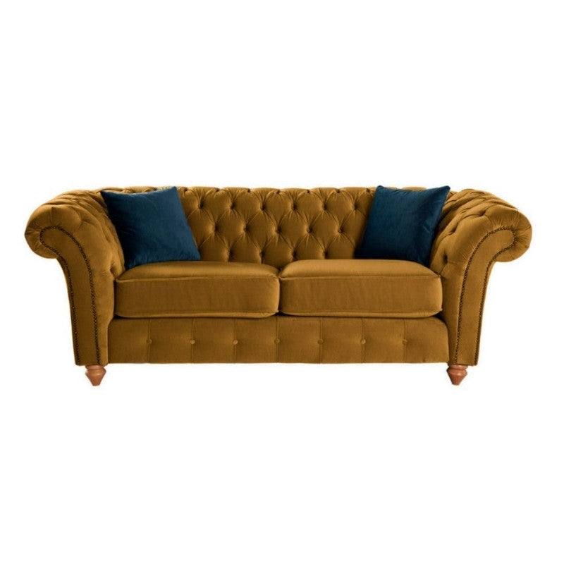 Bespoke Winchester Chesterfield 3+2 Sofa Set - Blue, Grey, Silver, Black, Green, Mustard - UK Online Furniture