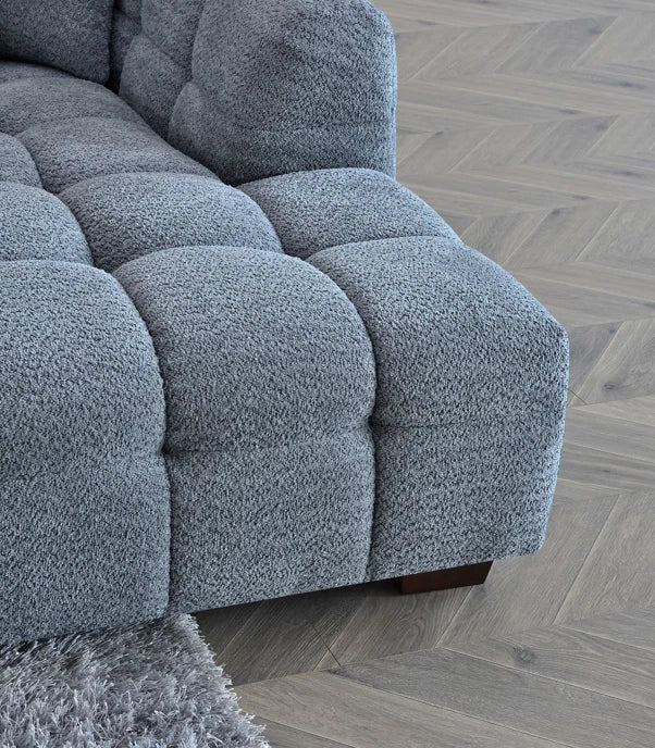 The Cloud 9 in Iron Boucle Fabric