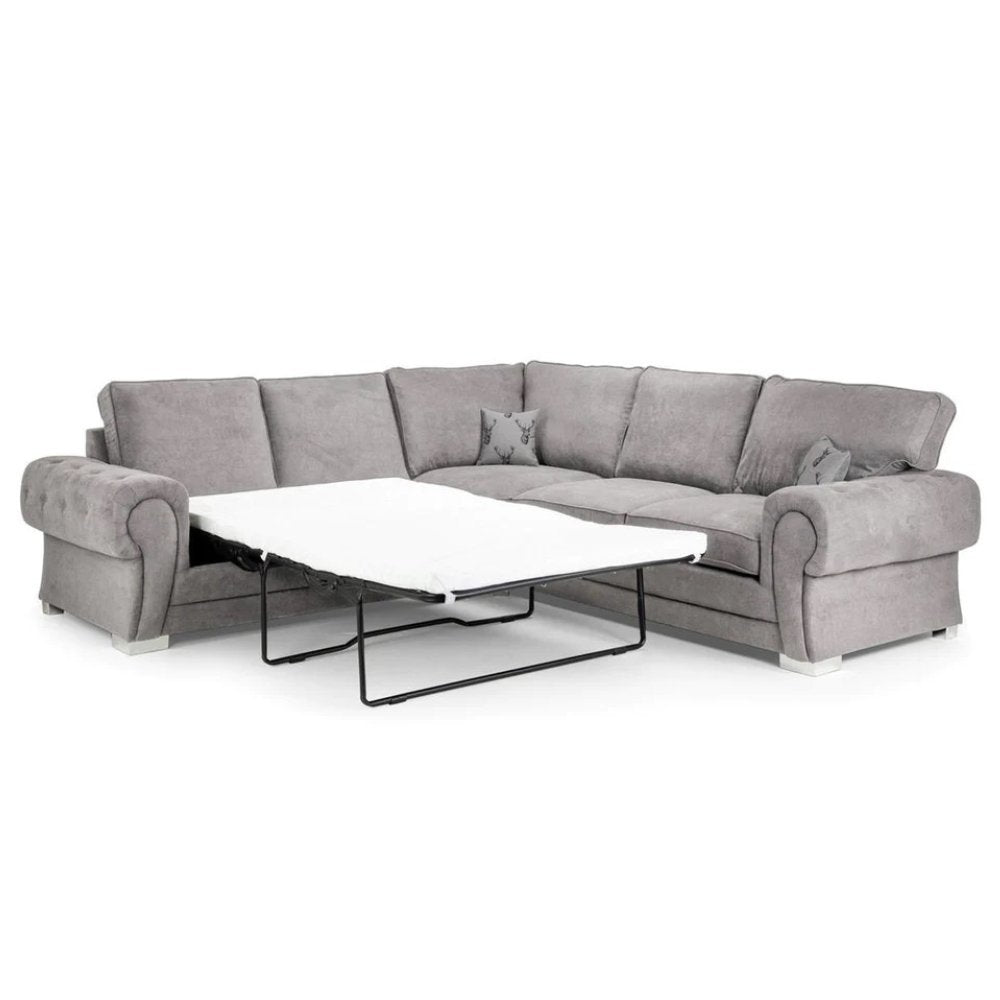 Verona Corner Sofa Bed Full Back - UK Online Furniture