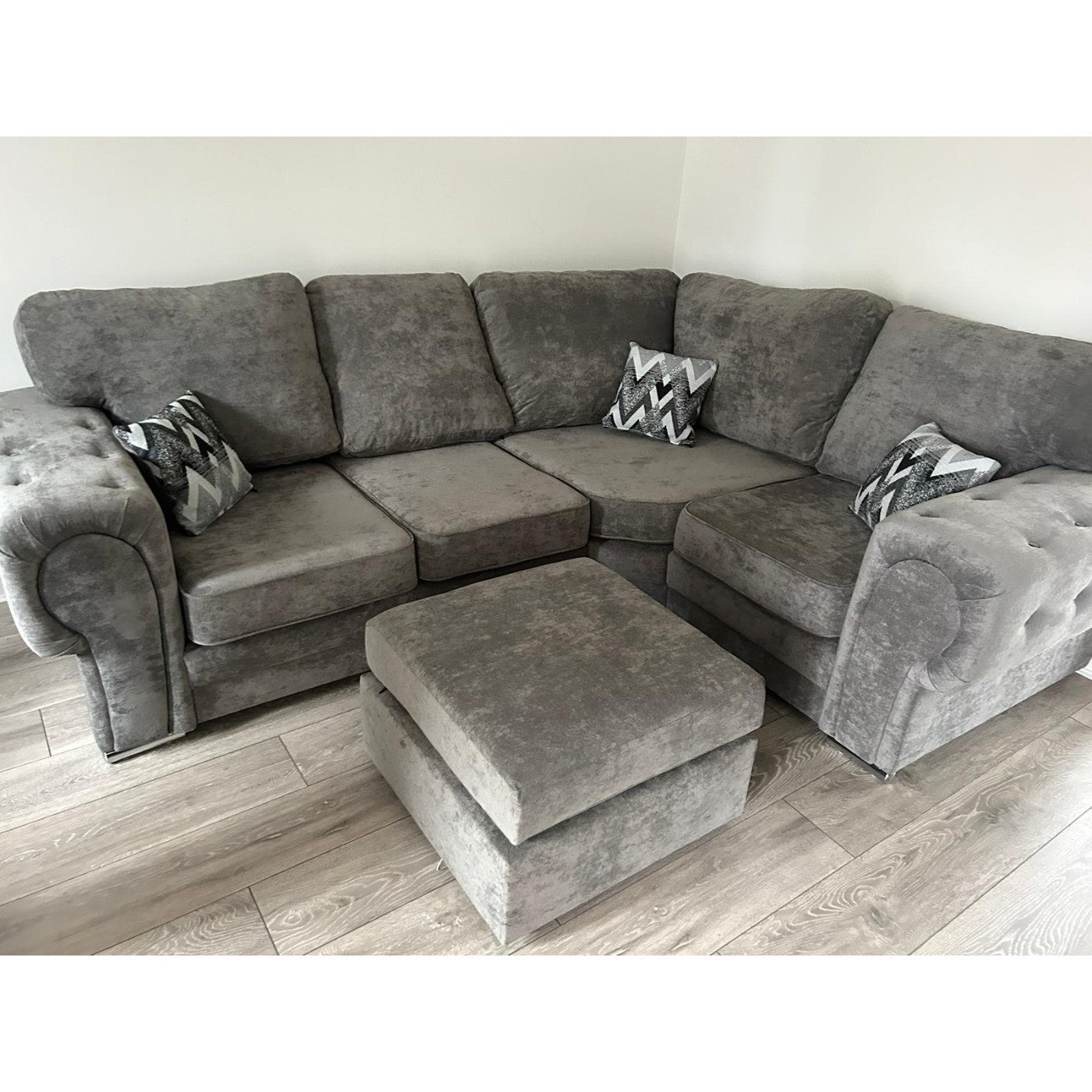 Verona Full Back Left or Right Corner Sofa 4 Seater - UK Online Furniture