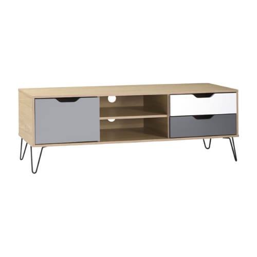 Bergen 1 Door 2 Drawer TV Unit - UK Online Furniture