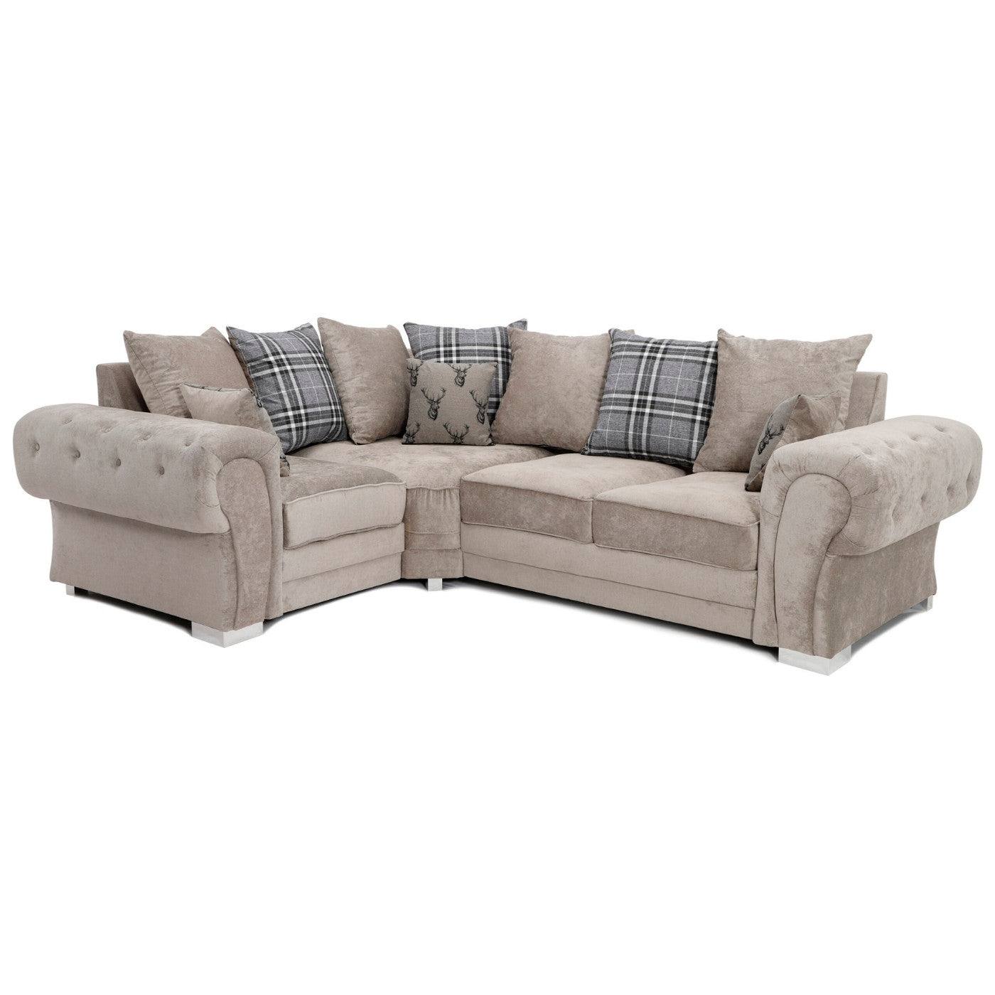 Verona Scatter Back 2C2 Corner Sofa 5 Seater - UK Online Furniture