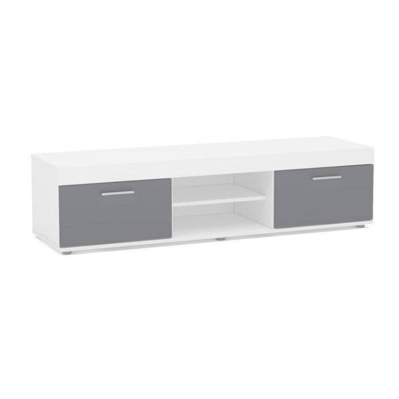 Edgeware TV Unit - Black, Brown & Black, White, Grey & White - UK Online Furniture