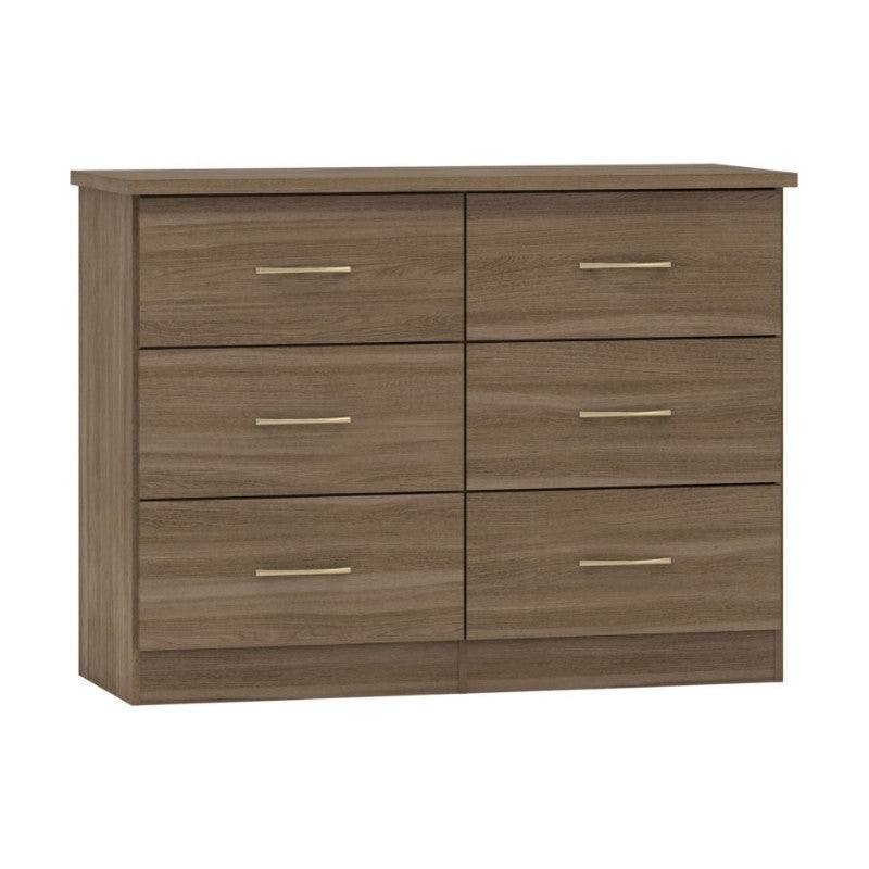 Nevada 6 Drawer Chest - UK Online Furniture
