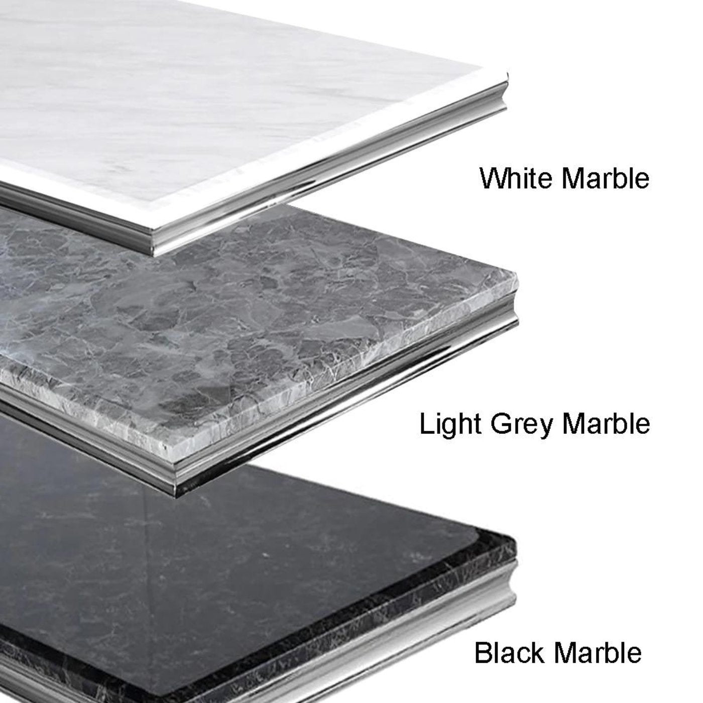 Arriana Marble Dining Table with 4 Velvet Chelsea Lion Knocker Chairs - UK Online Furniture
