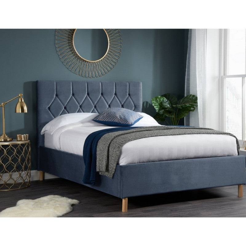 Loxley Ottoman Fabric Bed - UK Online Furniture