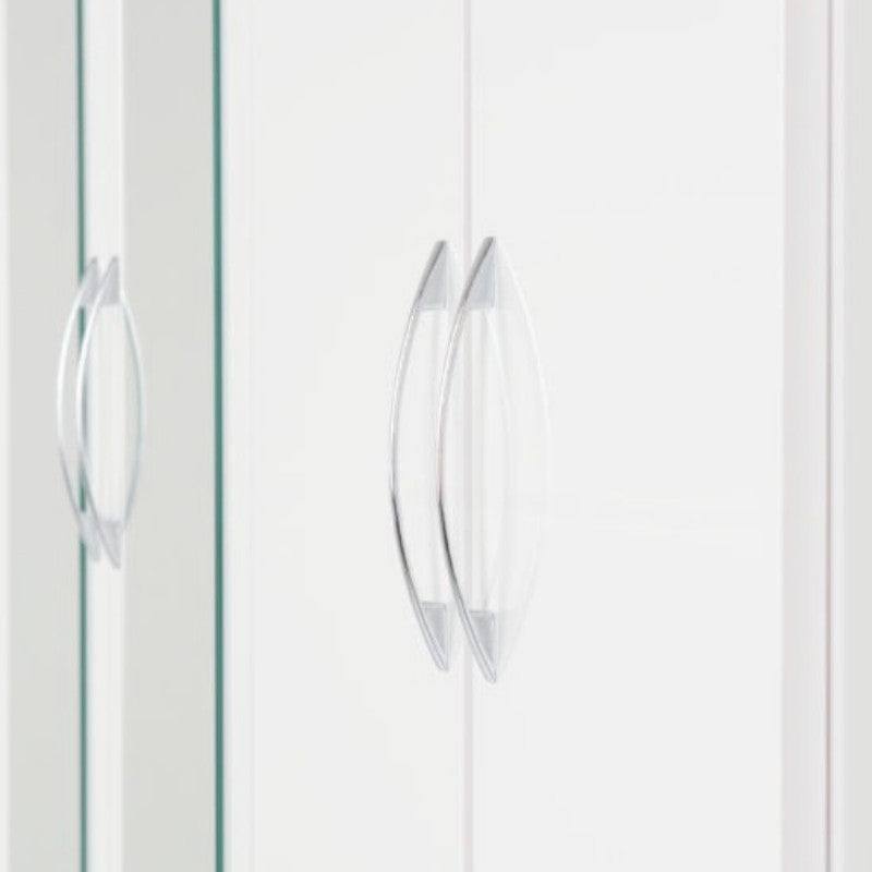 Nevada 6 Door 2 Drawer Mirrored Wardrobe - UK Online Furniture
