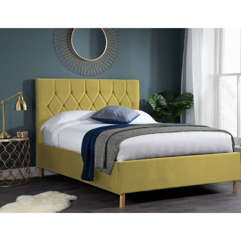 Loxley Ottoman Fabric Bed - UK Online Furniture
