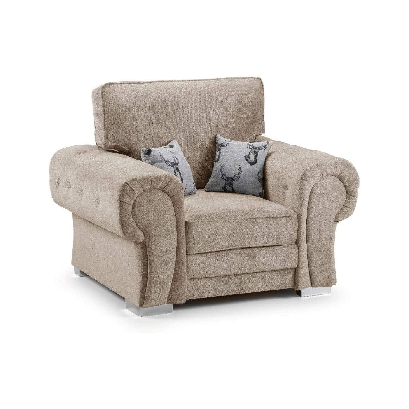 Verona Full Back 2C2 Corner Sofa 5 Seater - UK Online Furniture