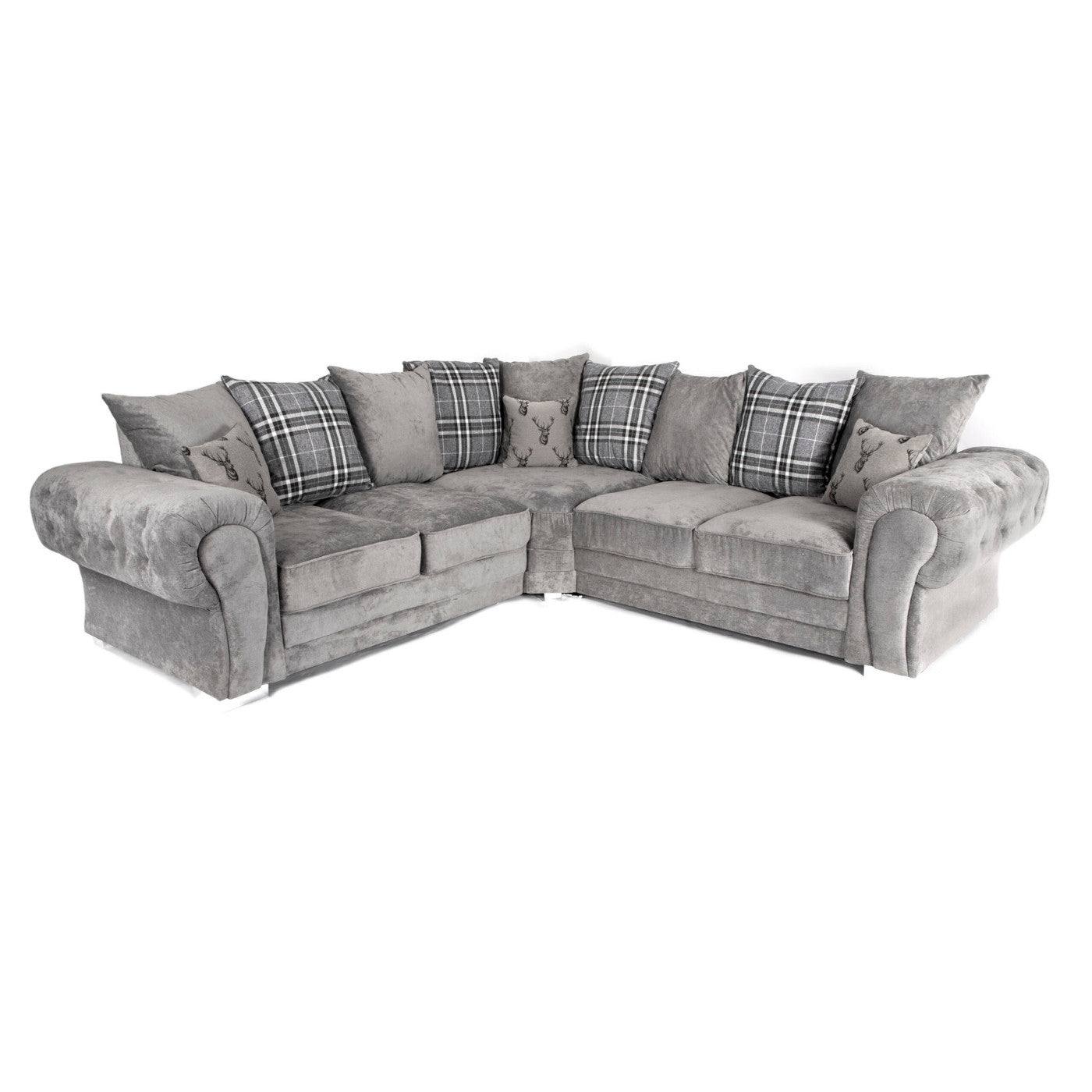 Verona Scatter Back 2C2 Corner Sofa 5 Seater - UK Online Furniture