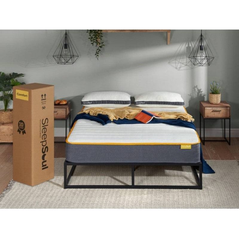 Sleep Soul Comfort Mattress With Soft Foam - UK Online Furniture