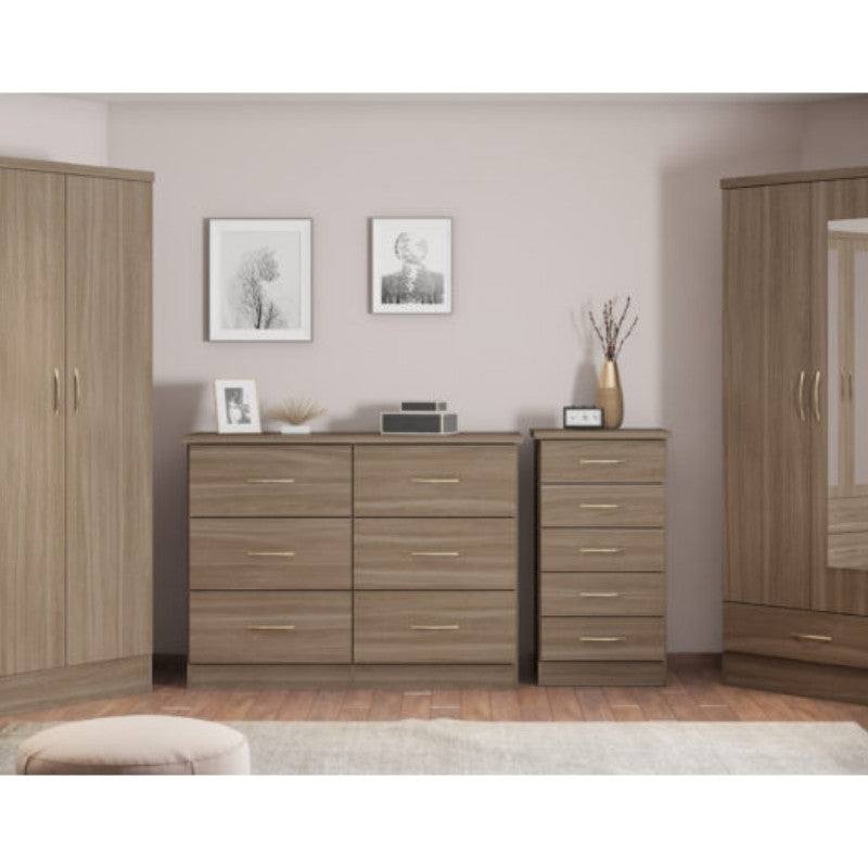 Nevada 6 Drawer Chest - UK Online Furniture