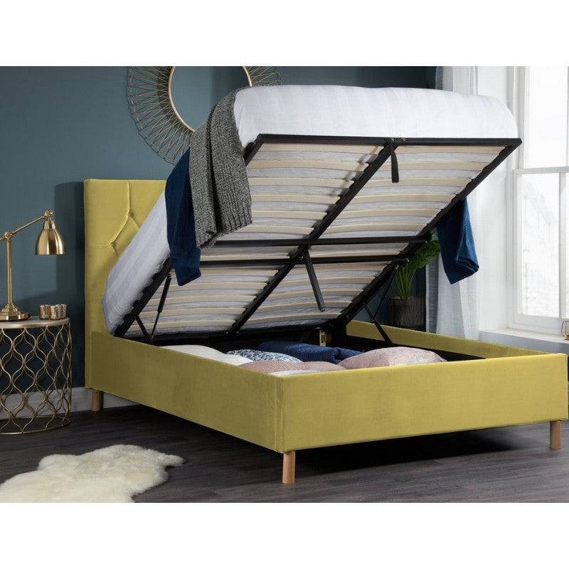 Loxley Ottoman Fabric Bed - UK Online Furniture