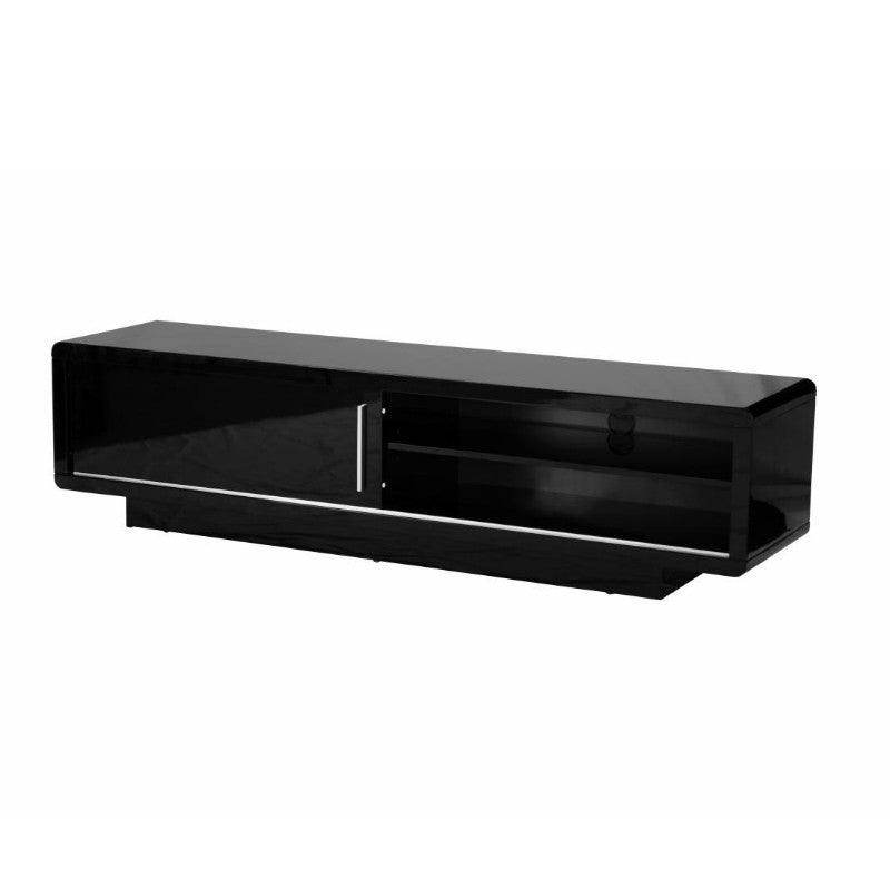 Newham Modern TV Stand - Black & White, Black, Brown - Large - UK Online Furniture