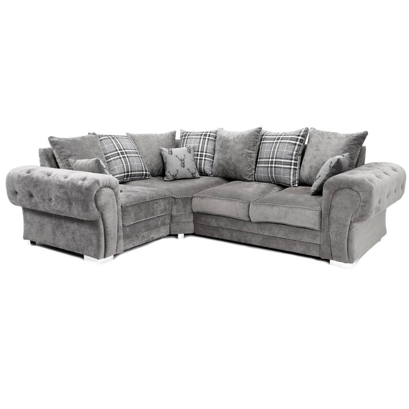 Verona Scatter Back 2C2 Corner Sofa 5 Seater - UK Online Furniture