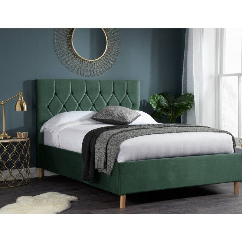 Loxley Ottoman Fabric Bed - UK Online Furniture