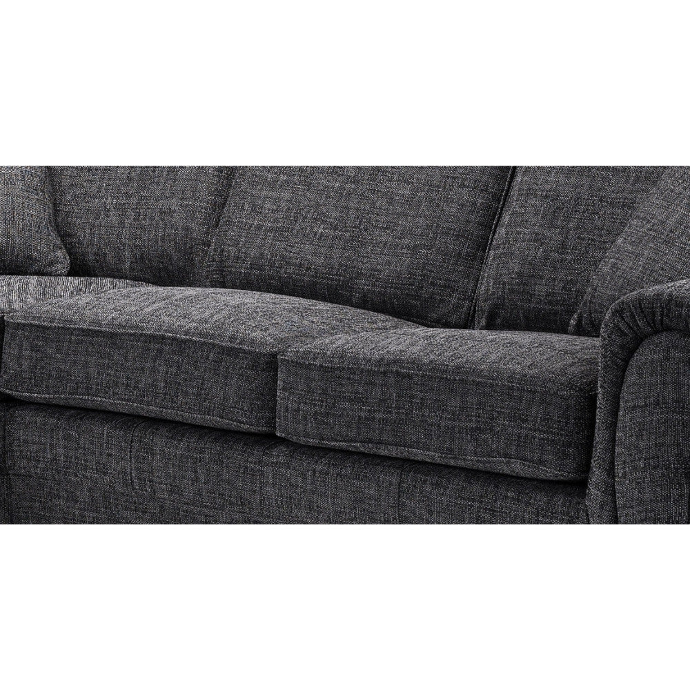 Wilcot 3+2 Sofa Set Grey Fabric - UK Online Furniture