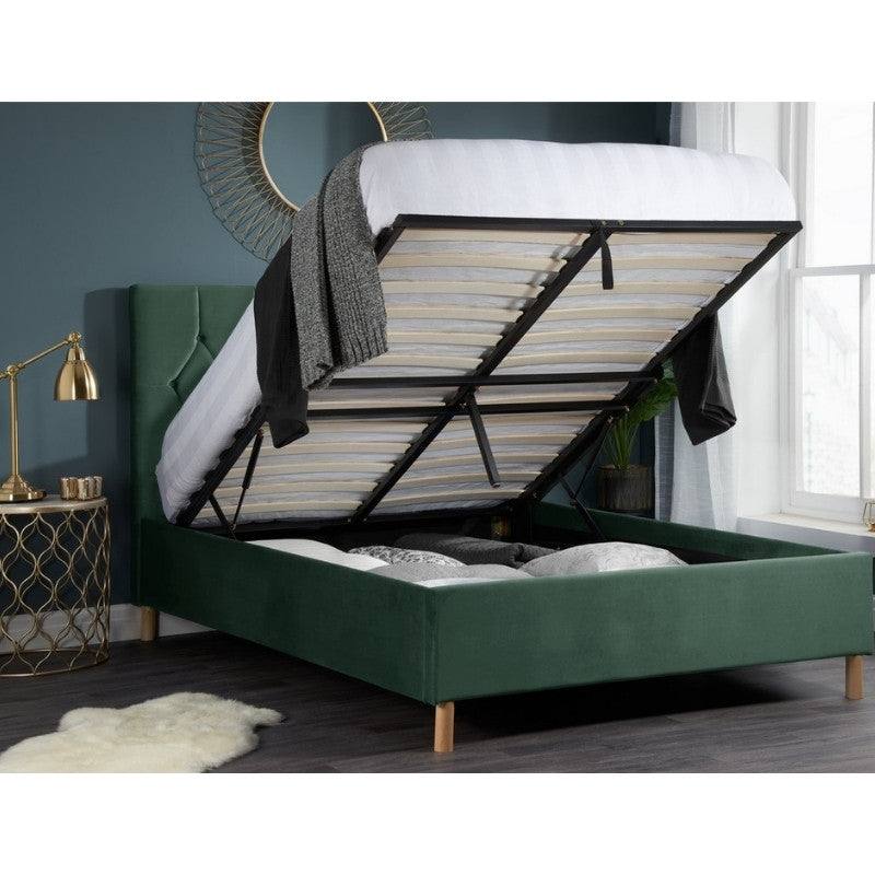 Loxley Ottoman Fabric Bed - UK Online Furniture