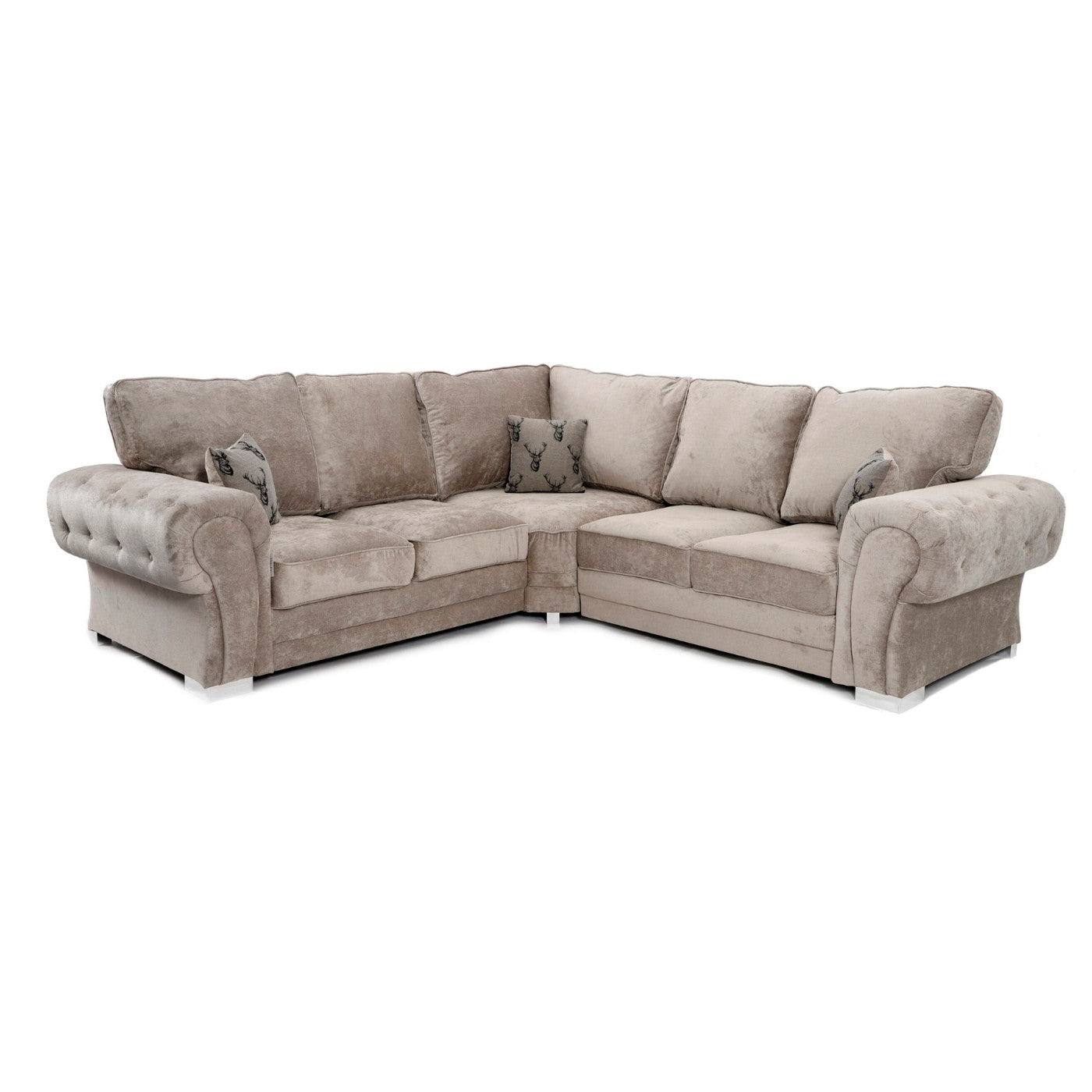 Verona Full Back 2C2 Corner Sofa 5 Seater - UK Online Furniture