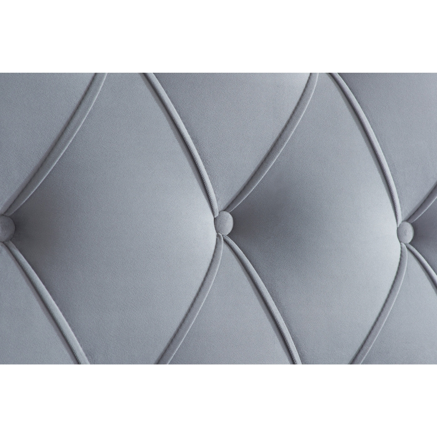 Woodbury Grey Velvet Fabric Storage Bed - Double, King, Super King - UK Online Furniture