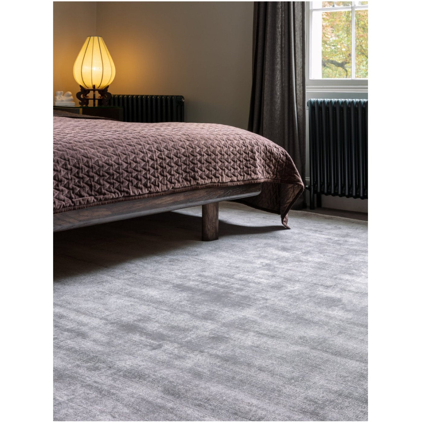 Blade Hand Woven Plain Rug - Grey, Green, Cream, Beige, Blue, Pink - UK Online Furniture