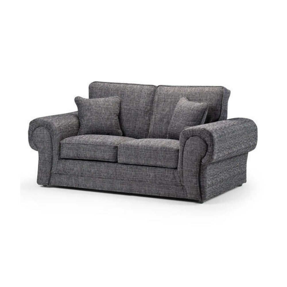 Wilcot 3+2 Sofa Set Grey Fabric - UK Online Furniture