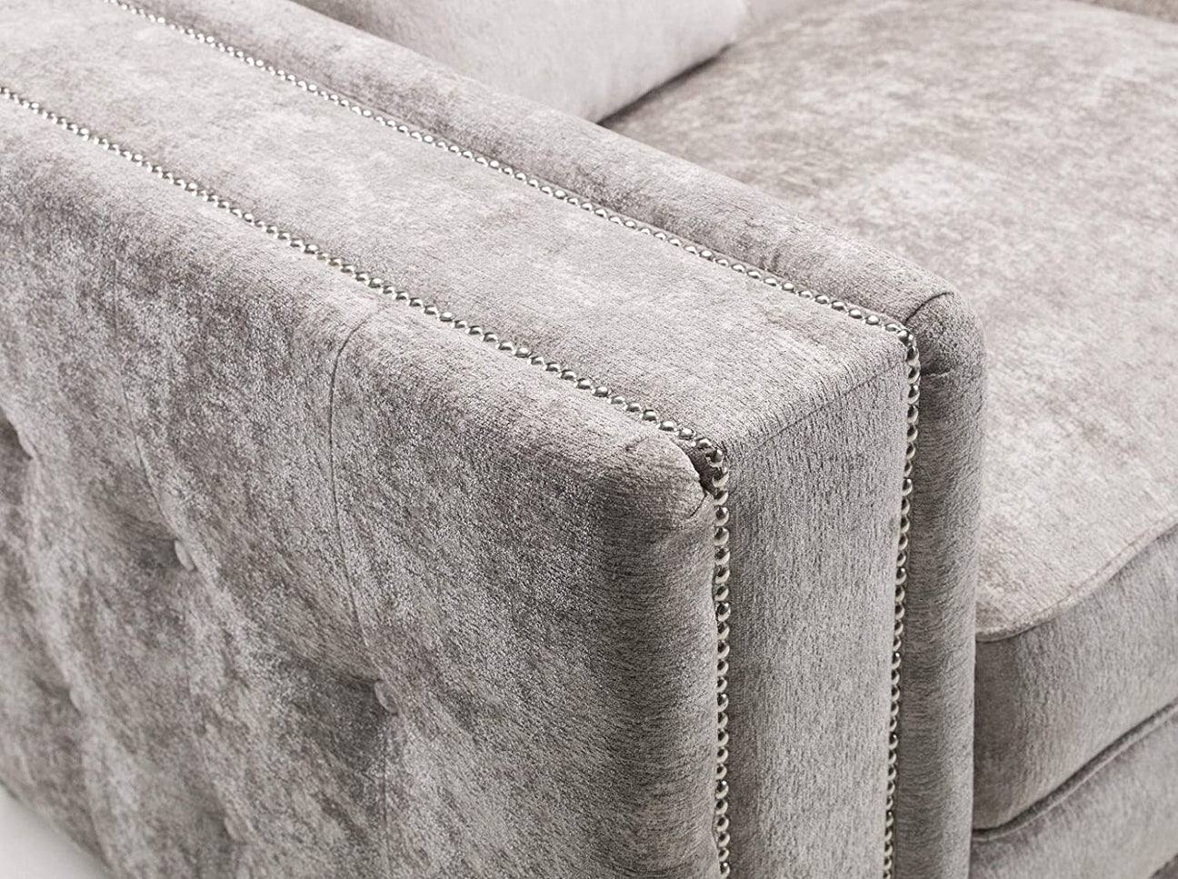 Bentley Full Back 3+2 Sofa Set (Mink) - UK Online Furniture