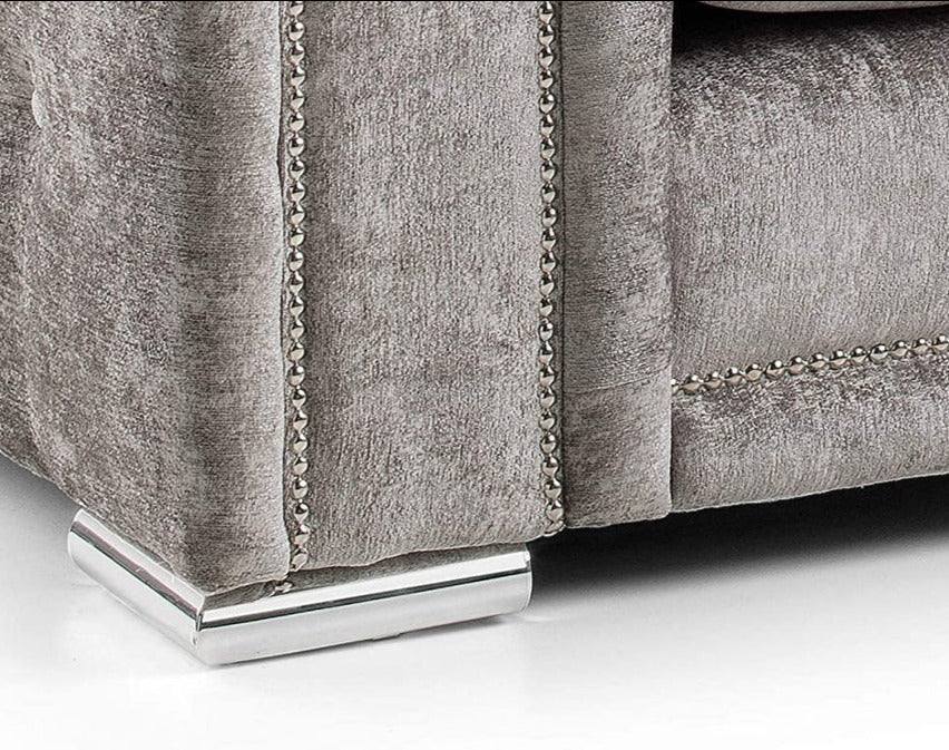 Bentley Full Back 2C2 Corner Sofa Beige - UK Online Furniture