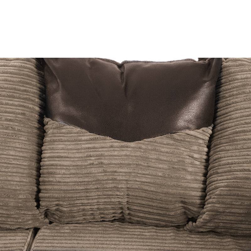 Dino 3+2 Sofa Set, 3 and 2 Seater Sofas in Grey or Brown - UK Online Furniture