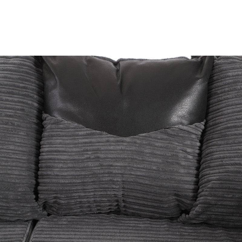 Dino 3+2 Sofa Set, 3 and 2 Seater Sofas in Grey or Brown - UK Online Furniture