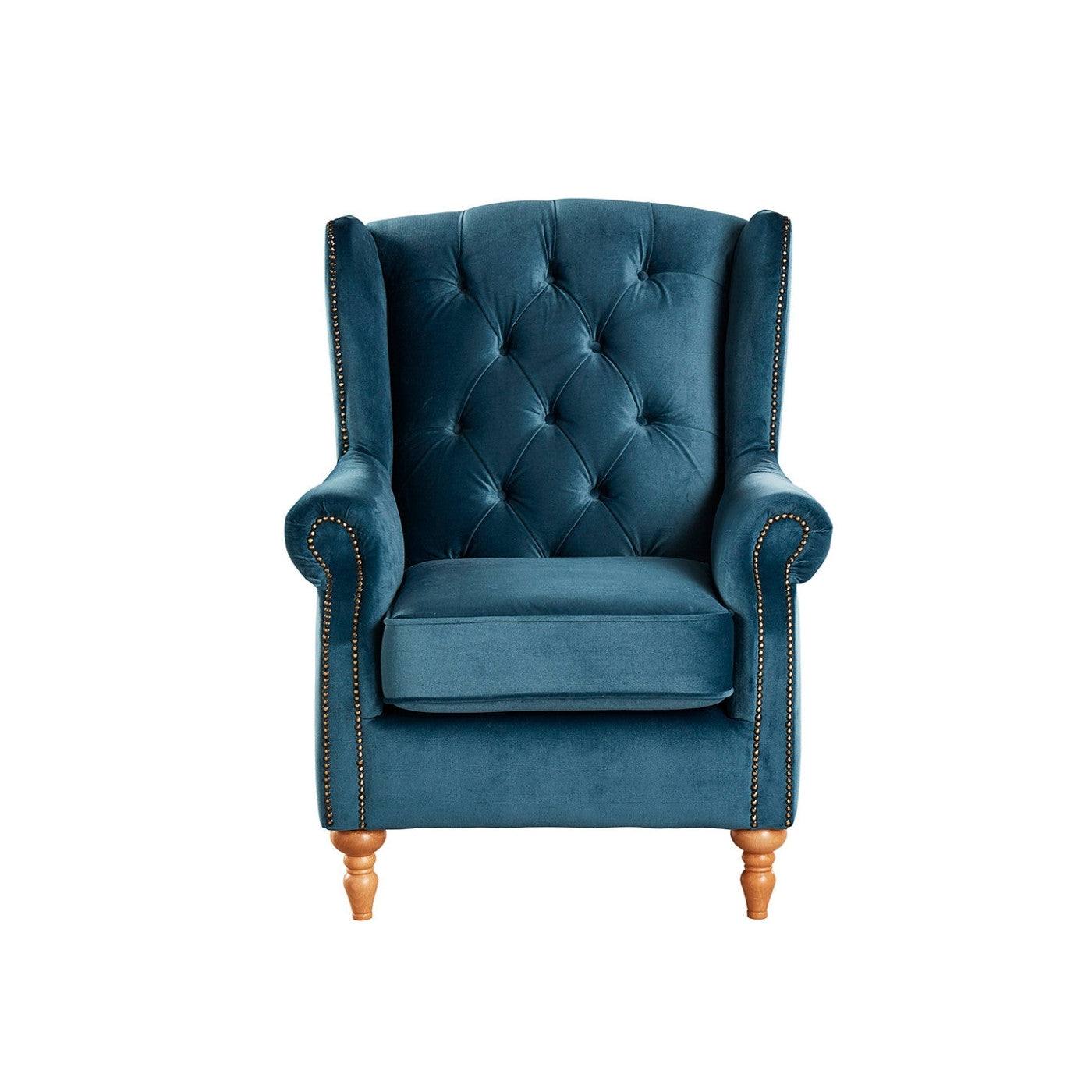 Bespoke Winchester Chesterfield 3+2 Sofa Set - Blue, Grey, Silver, Black, Green, Mustard - UK Online Furniture
